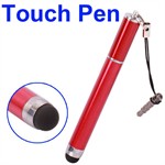 iPhone Touchepen m. Jackstick Plug (r�d)